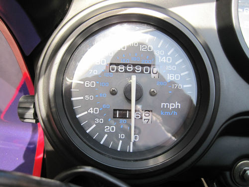 Reset odometer honda cbr #5