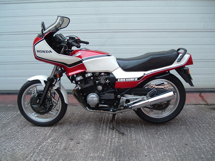 honda cbx 550 - YouTube