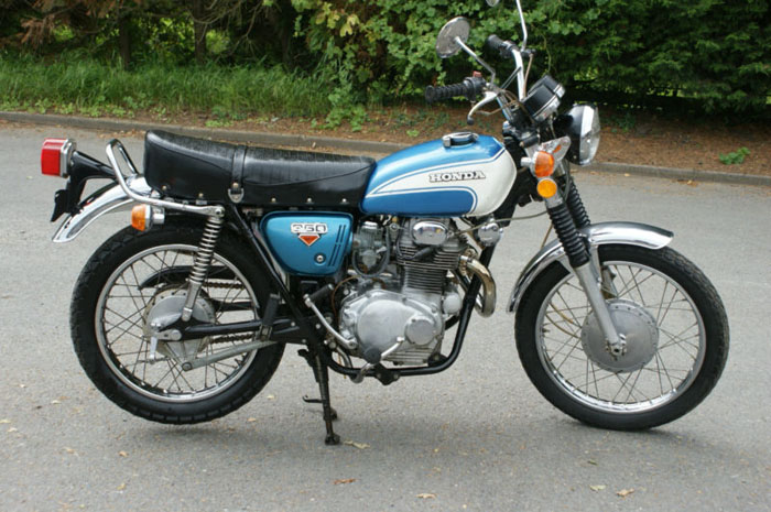 1972 Honda cl350 battery #3