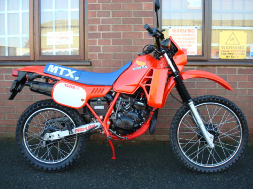 Honda mtx 125r 1983 #7