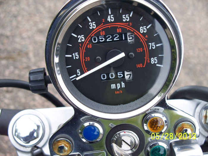 Honda rebel speedometer #6