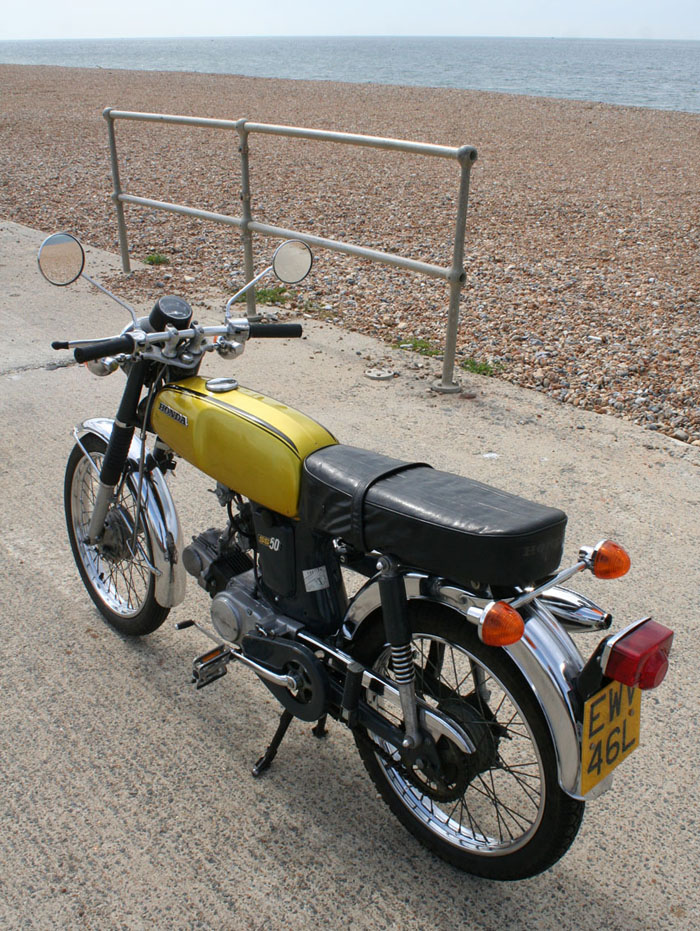 Honda ss 50 moped #7