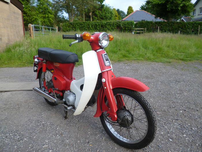 Honda step through c70 #2