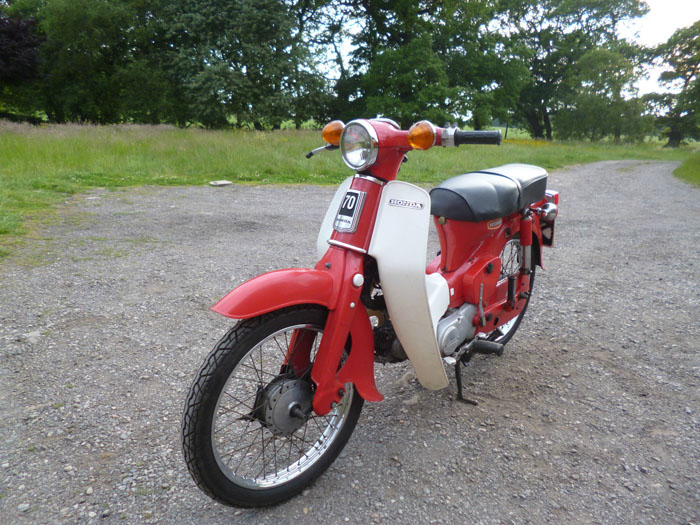 Honda step through c70 #4